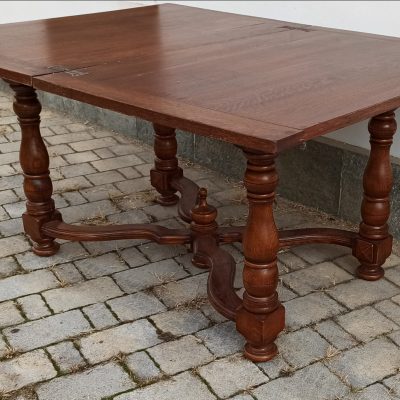 Tavolo a libro rovere '900 (15)