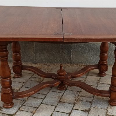 Tavolo a libro rovere '900 (17)