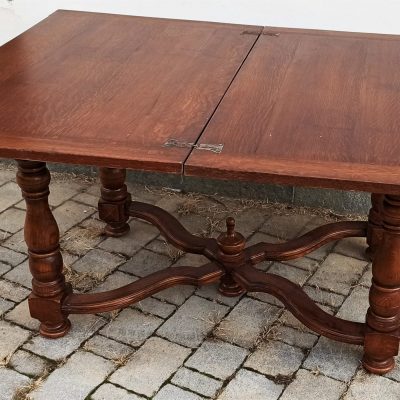 Tavolo a libro rovere '900 (6)
